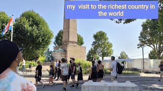 my visit  to the  richest country in the world