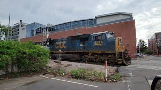 CSX exits their yard today with a nice load of cars to Main Line #1 on August 17th 2021 at 9:44am.