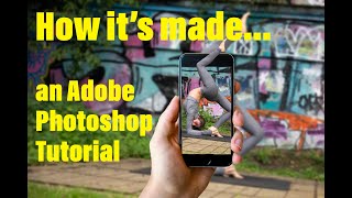 How it's made: An Adobe Photoshop Tutorial -  A photo in a phone.