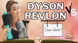 SECADOR DYSON E ESCOVA SECADORA REVLON: QUAL É MELHOR? Será que o caro é sempre melhor?! 💰