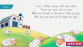 Sheep 🐑Rhyme | Sheep song 🐏|