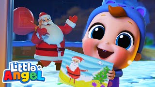 Santa Claus Comes to Visit Baby John | Baby John’s Playtime Songs & Nursery Rhymes @littleangel