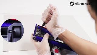 Dyson vacuum cleaner Pulley disassembly and installation