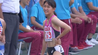 Yuna Uesugi Japanese Girl Athletic is Running