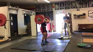 Juliana Riotto (75kg) | 120kg (265lbs) Clean and Jerk PR