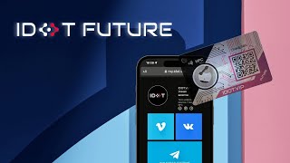 Айдот Фьюча - цифровая визитка с nfc и qr-кодом // IDOT FUTURE