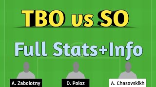 TBO vs SO Dream11 | TBO vs SO | TBO vs SO Dream11 team |