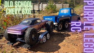 Chevy Apache 6x6 || FMS Crawler || #purplelegorc