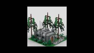 Endor forest barracks Lego