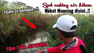 Mancing Casting ikan gabus di air hitam pedalaman Way Tulang Bawang strike terus menerus..!