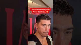 I Have No Message For Artur Beterbiev…😳 #boxing #dmitrybivol