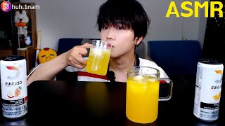 깔끔한 제로 에너지 탄산 원샷! ㅎㅎ Eating Sound Mukbang ASMR