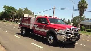 Firefighters Battle Large Vegetation Fire in Sacramento CA