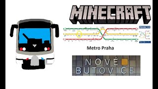 Minecraft Metro Praha Linka B Stanice Nové Butovice