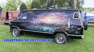 1977 CUSTOM CHEVY VAN. "LIGHTHOUSE"  ALL ORIGINAL.