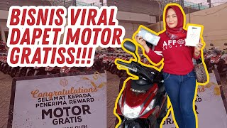 MEREKA SUDAH MEMBUKTIKAN BISNIS VIRAL BISA DAPAT MOTOR GRATIS!!