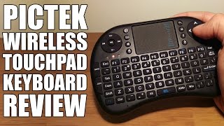 Pictek Wireless Touchpad Keyboard Review