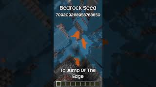 This Minecraft Bedrock Seed Has A Massive Sinkhole!