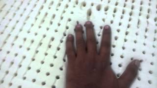 Latex foam review in Hindi by The Mattress Expert India