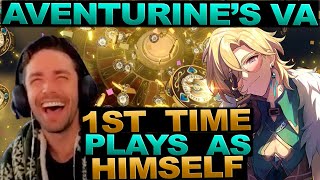 Aventurine's Eng VA Camden Sutkowski Plays as Himself for the First Time | Honkai: Star Rail