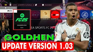 PS4 GoldHEN EA SPORTS FC 25 Update Version 1.03