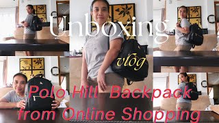 Unboxing  Backpack from Online Shopping