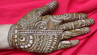 Best Easy Hatheli Mehndi Design।। आसान मेहंदी की डिज़ाइन