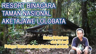 Penjelasan tentang Hutan Halmahera di Risort Binagara Taman Nasional Aketajawe Lolobata oleh MAHROJI