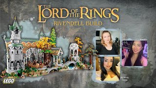 Lord of the Rings Rivendell Lego Build with MyNerdyHome and Kara Lynne