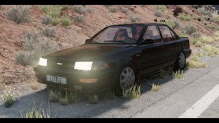 Beamng.Drive  1988 Toyota Corolla AE92 + Dummy Version +  Crashtest+ Downloadlink