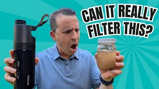 Can This Water Bottle Handle Filthy Water? Let's Test It!