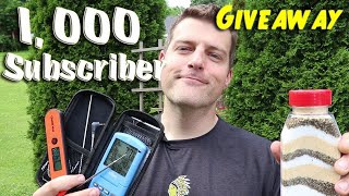 1,000 Subscriber Giveaway 🎁 ***CLOSED***