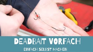 Deatbait-Montage für Winter HECHTE einfach selbst gemacht