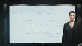 Exercise 1 - MiniCourse "How to Write a Paper" by Prof. Ferrando (NYU)