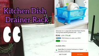 Best Dish drainer rack Unboxing