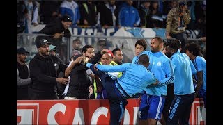 Patrice Evra Got into Fight with Marseille Fans-Patrice Evra Kicked fan