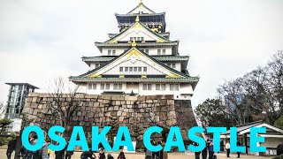 OSAKA CASTLE FROM SHIN IMAMIYA STATION