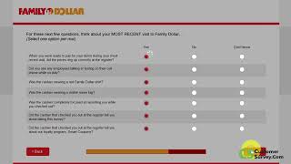 Family Dollar Customer Satisfaction Survey | 2020