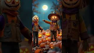 Cute & Creepy Scarecrows Dancing for Halloween 🎃👻