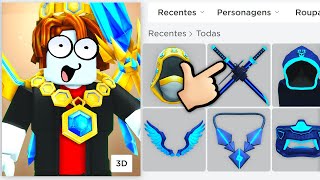 ROBLOX VAI TE DAR 80 ITEM GRÁTIS AGORA! 💙 *COMO PEGAR*