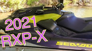 First Ride on 2021 Sea-Doo RXP-X!!! *300HP SUPERCHARGED SKI*