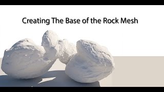 Sculpting a Detailed Rock Asset in ZBrush Part 1