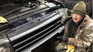 Land Rover Discovery 2 TD5 Front Bumper Refit Replacement How to #discovery2 #discoverytd5  #disco2