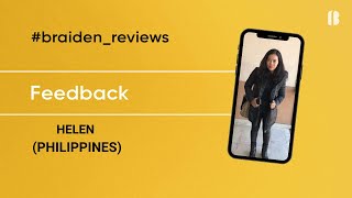 Feedback from Helen (Philippines)