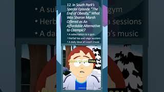 South Park's Hilarious Weight-Loss Solution! - HowSmart.net Quiz |  #smarttrivia  #triviatime