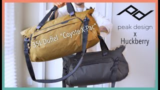 Peak Design x Huckberry 35L Duffel Review - just different enough