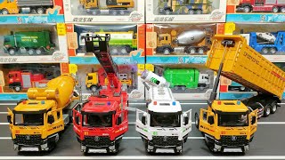 Review Of Diecast Trucks For Mixer Truck, Fire Truck, Dust Suppression Truck, Trailer Truck