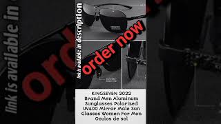 KINGSEVEN 2022 Brand Men Aluminum Sunglasses #short #shortvideo #shortsbeta