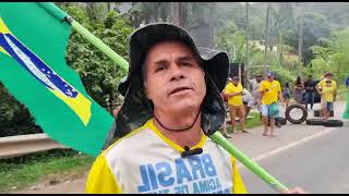 Manifestante pró-Bolsonaro convoca eleitores para protesto em Marechal Floriano