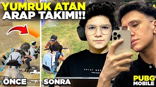 YUMRUK ATIP ARTİSLİK YAPAN ARAP TAKIMIN İÇİNDEN GEÇTİM - PUBG MOBİLE